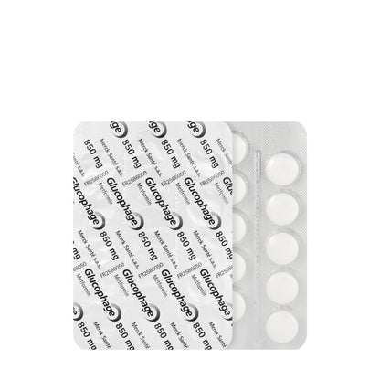 Glucophage 850Mg 30 Tablets