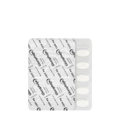 Glucophage 1000Mg 30 Tablets