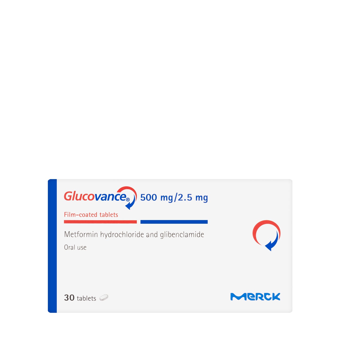 Glucovance 500/2.5Mg 30 Tablets