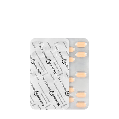 Glucovance 500/2.5Mg 30 Tablets