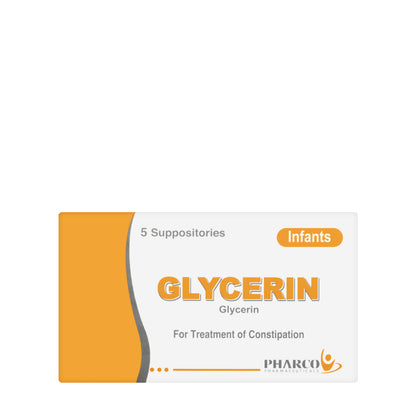 Pharco Glycerin Infant 5 Suppository