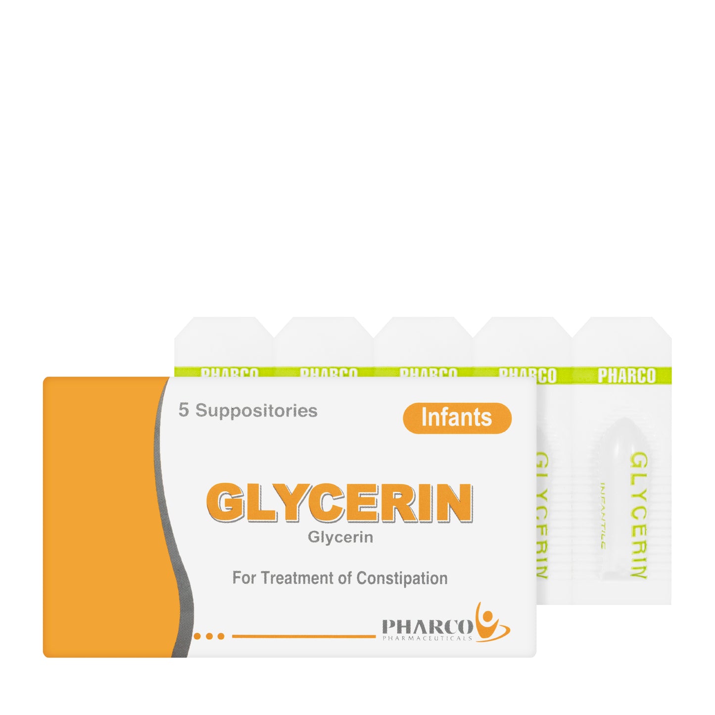 Pharco Glycerin Infant 5 Suppository
