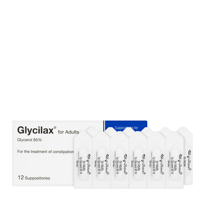 Glycilax Adults 12 Suppository