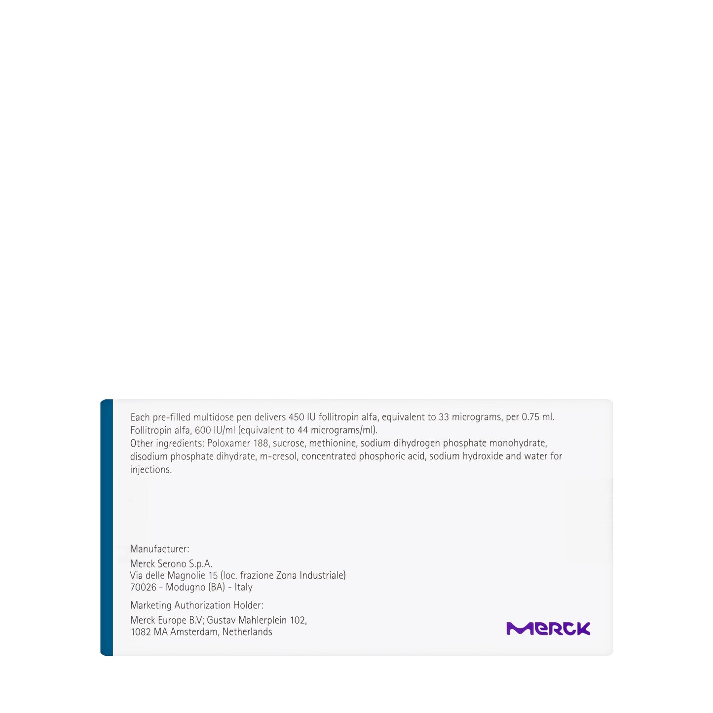 Gonal F 450Iu/0.75Ml Prefilled Pen 1 Pen