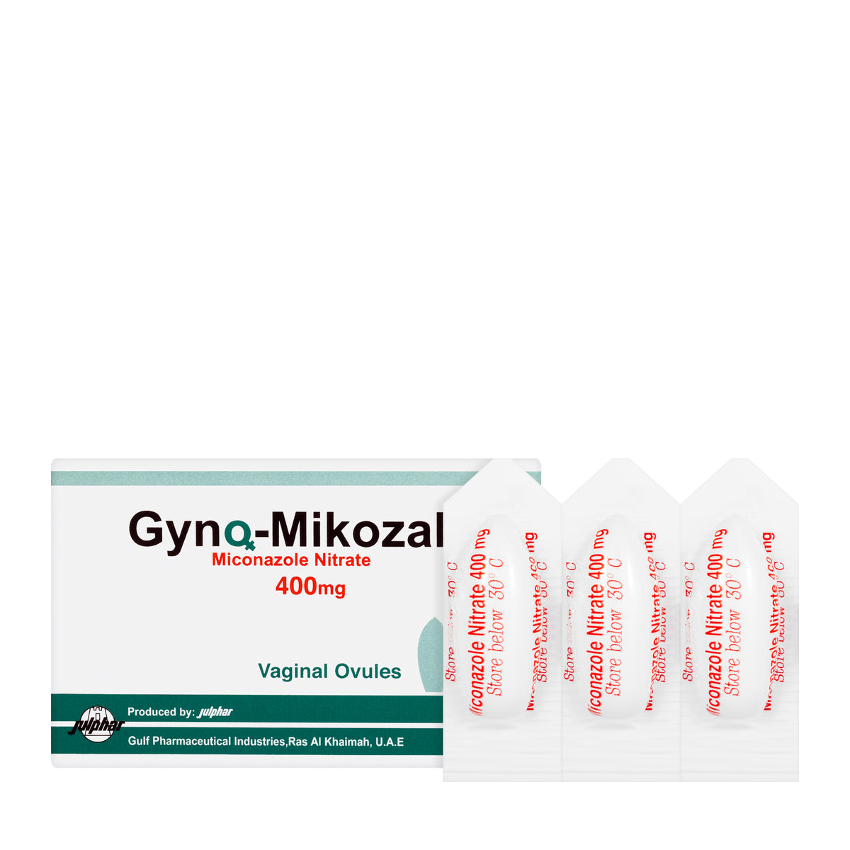 Gyno Mikozal 400Mg 3 Tablets