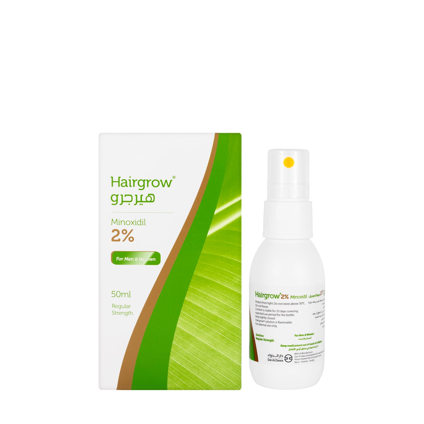 Hair Grow 2% Solution 50Ml