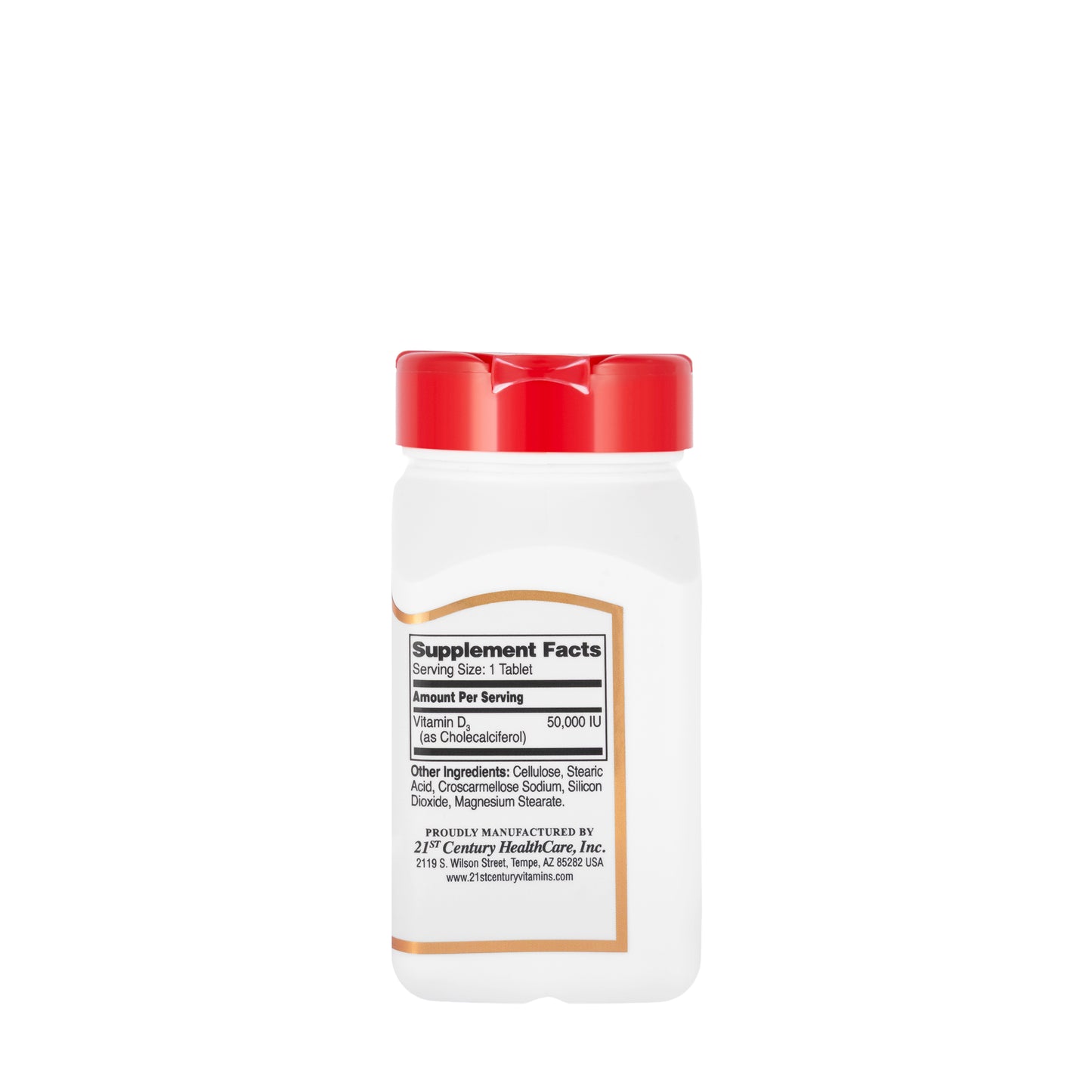 21 Century Vitamin D3 50000 IU 60 Tablet