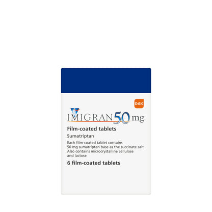 Imigran 50Mg 6 Tablets