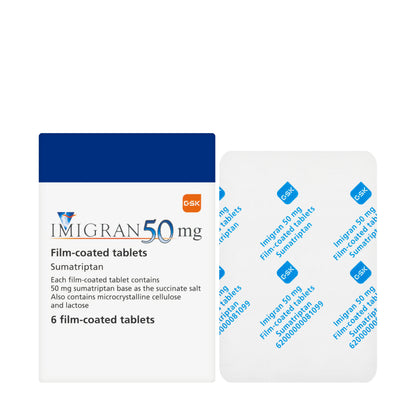 Imigran 50Mg 6 Tablets