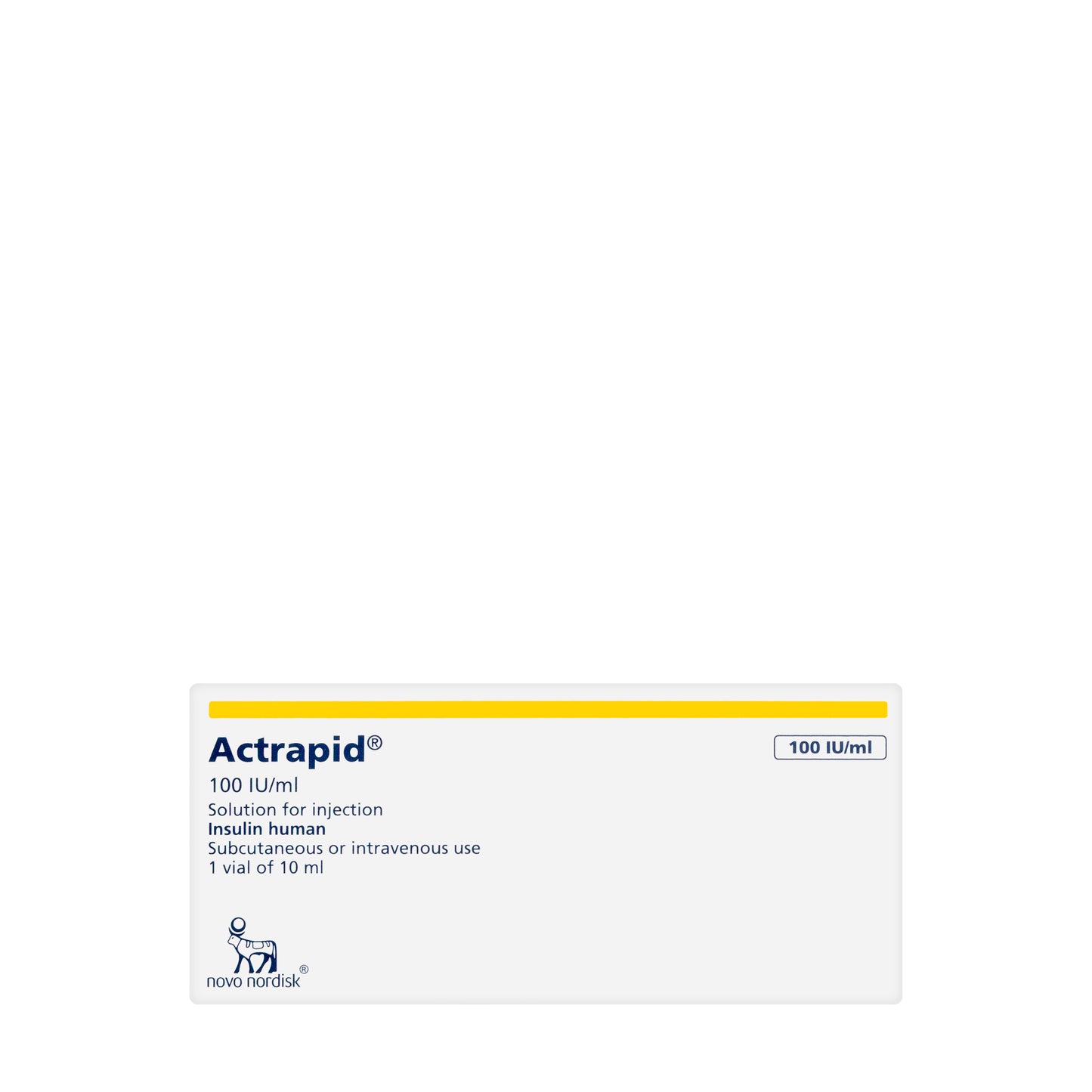 Actrapid 1X10Ml Vial