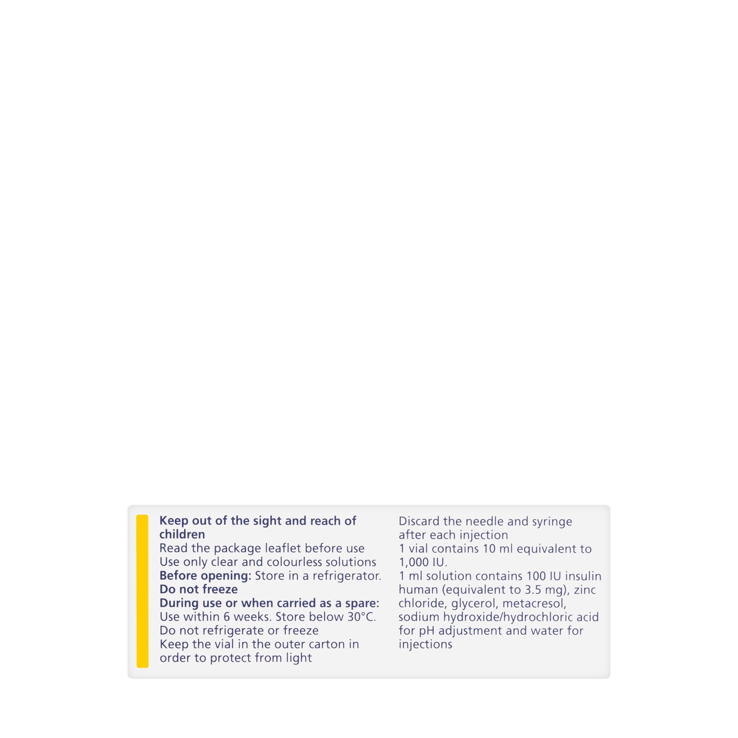 Actrapid 1X10Ml Vial