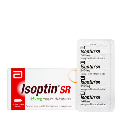 Isoptin Sr 240Mg 20 Tablets