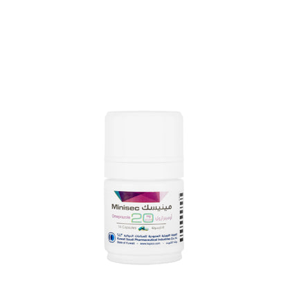 Minisec 20Mg 14 Capsules