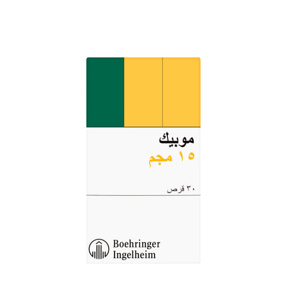 Mobic 15Mg 30 Tablets