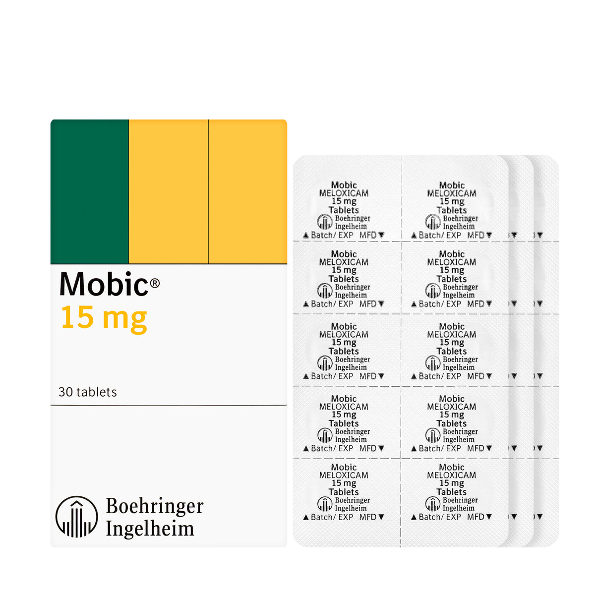 Mobic 15Mg 30 Tablets