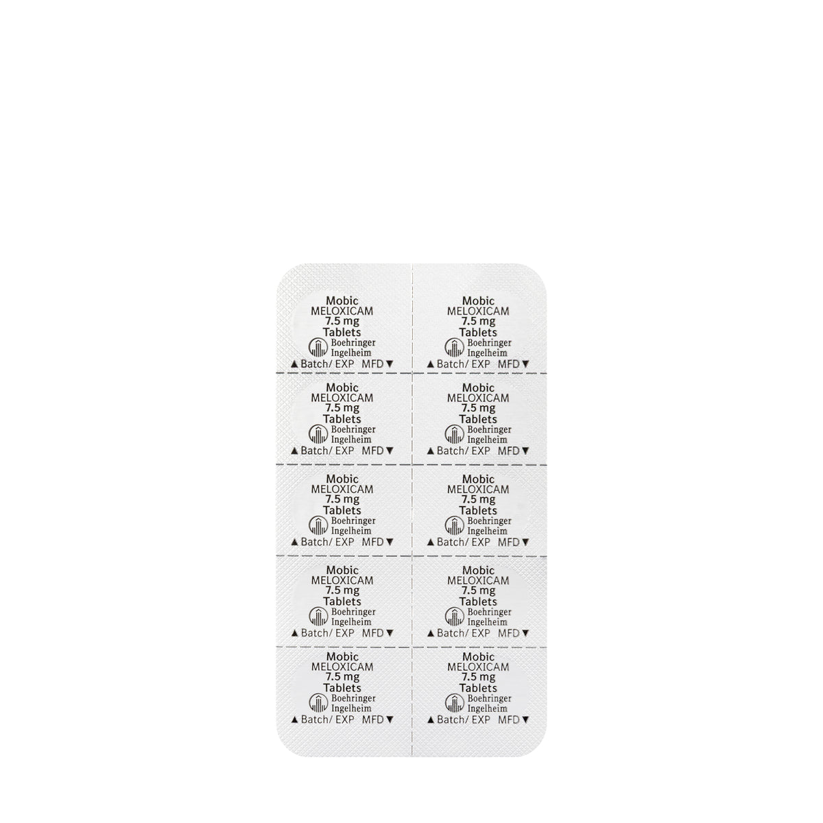 Mobic 7.5Mg 10 Tablets