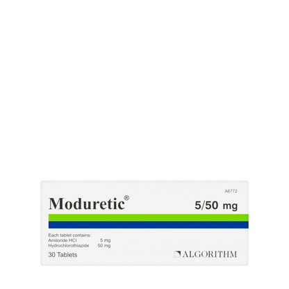 Moduretic 5/50Mg 30 Tablets