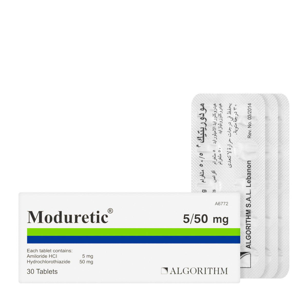 Moduretic 5/50Mg 30 Tablets
