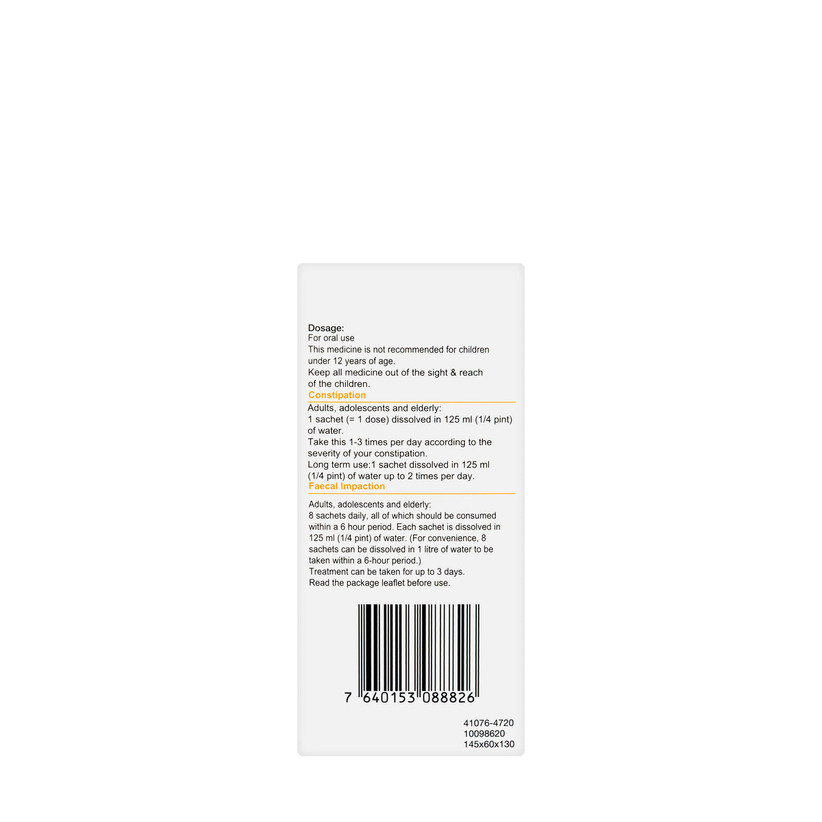 Movicol Powder 20 Sachets