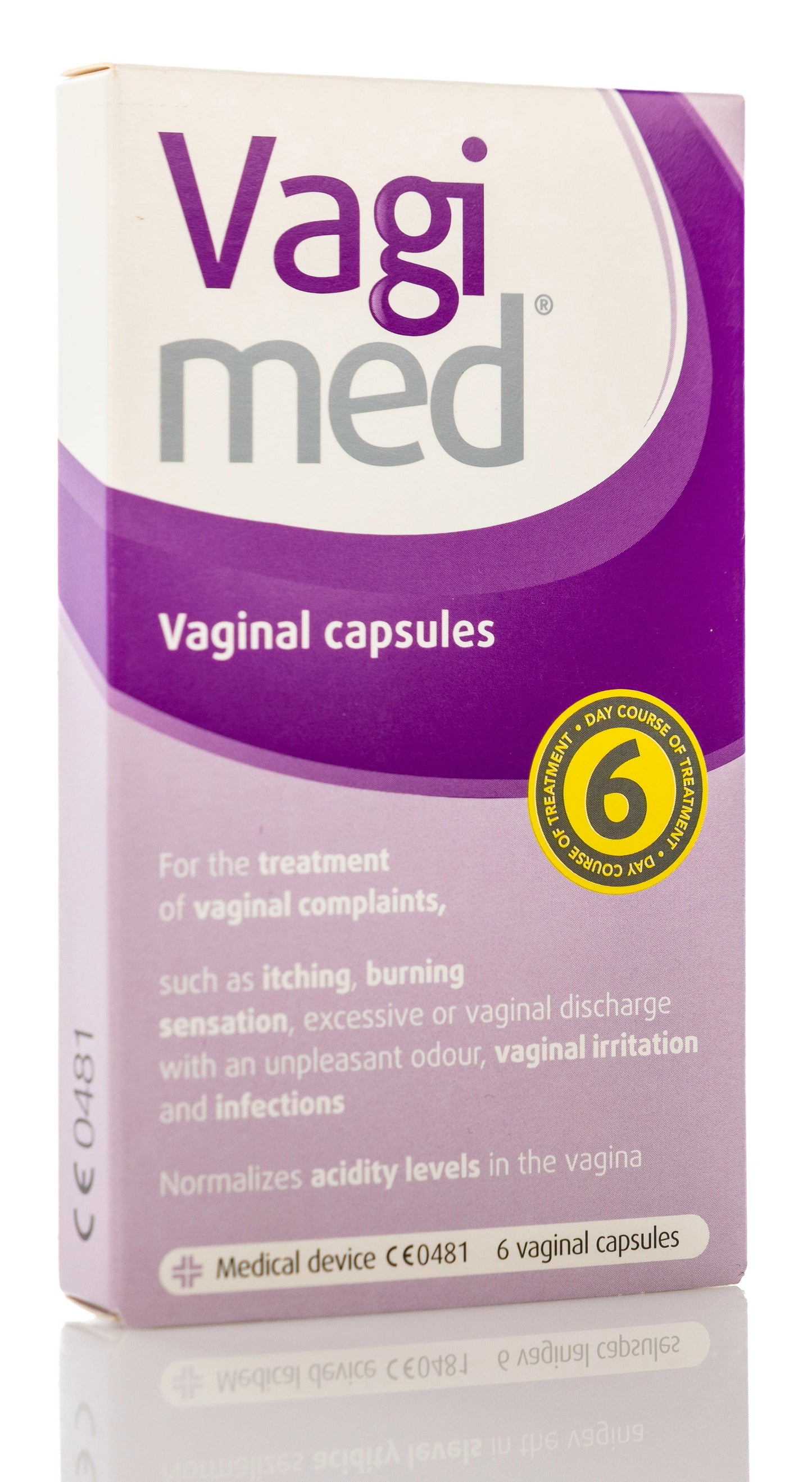 Vagimed Vaginal Capsules 6 Pieces