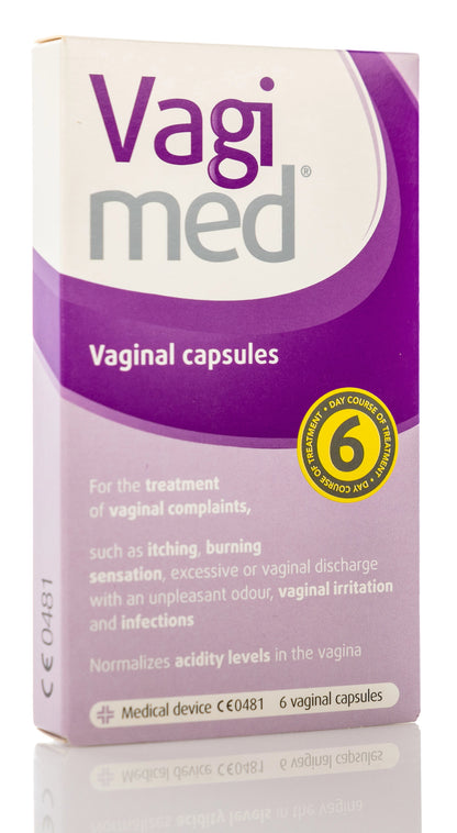 Vagimed Vaginal Capsules 6 Pieces