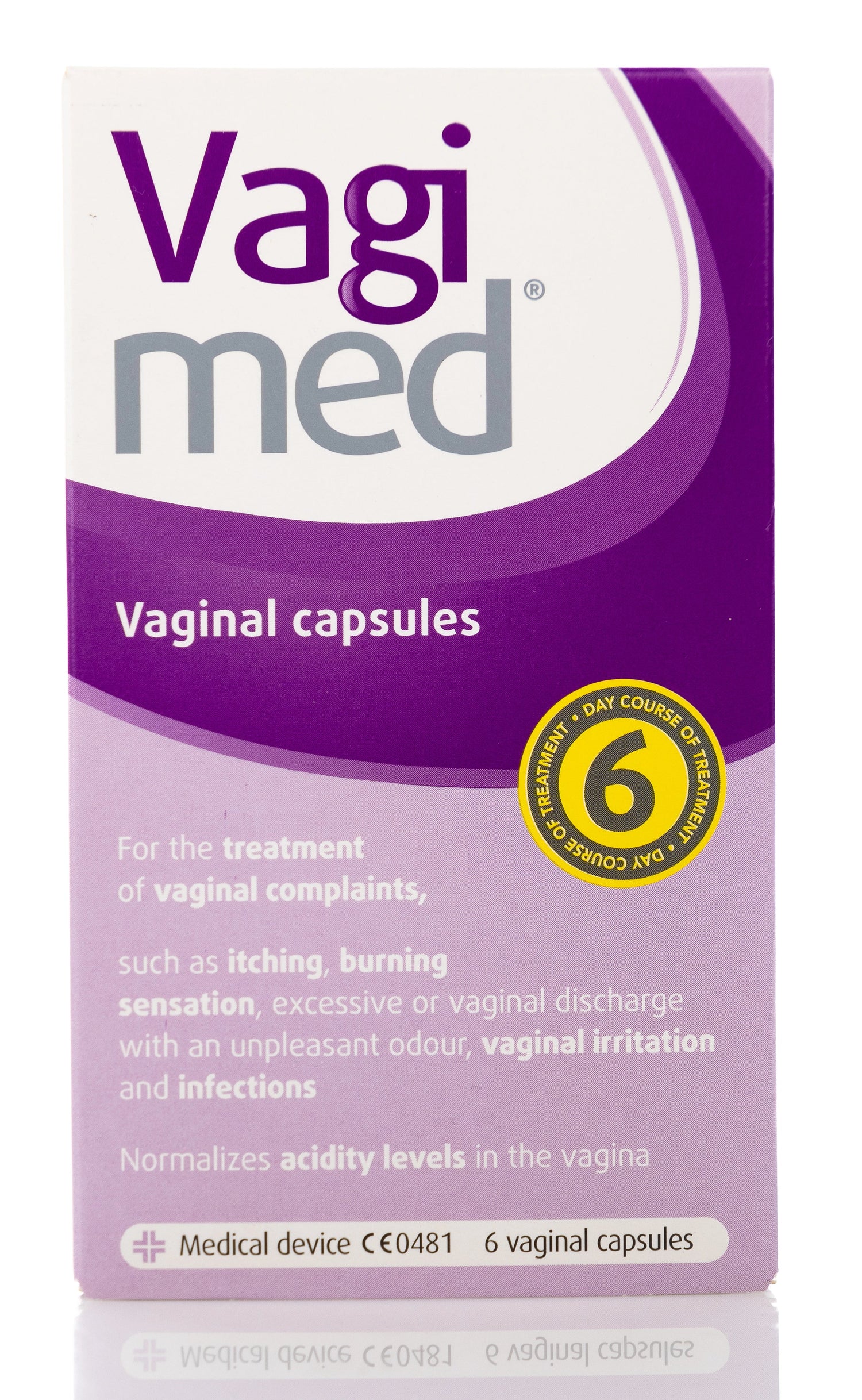 Vagimed Vaginal Capsules 6 Pieces