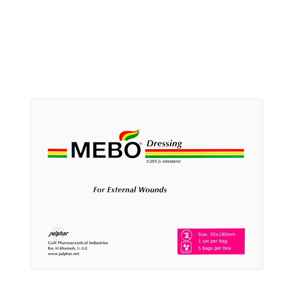 Mebo Dressing30*180Mm 5 Piece