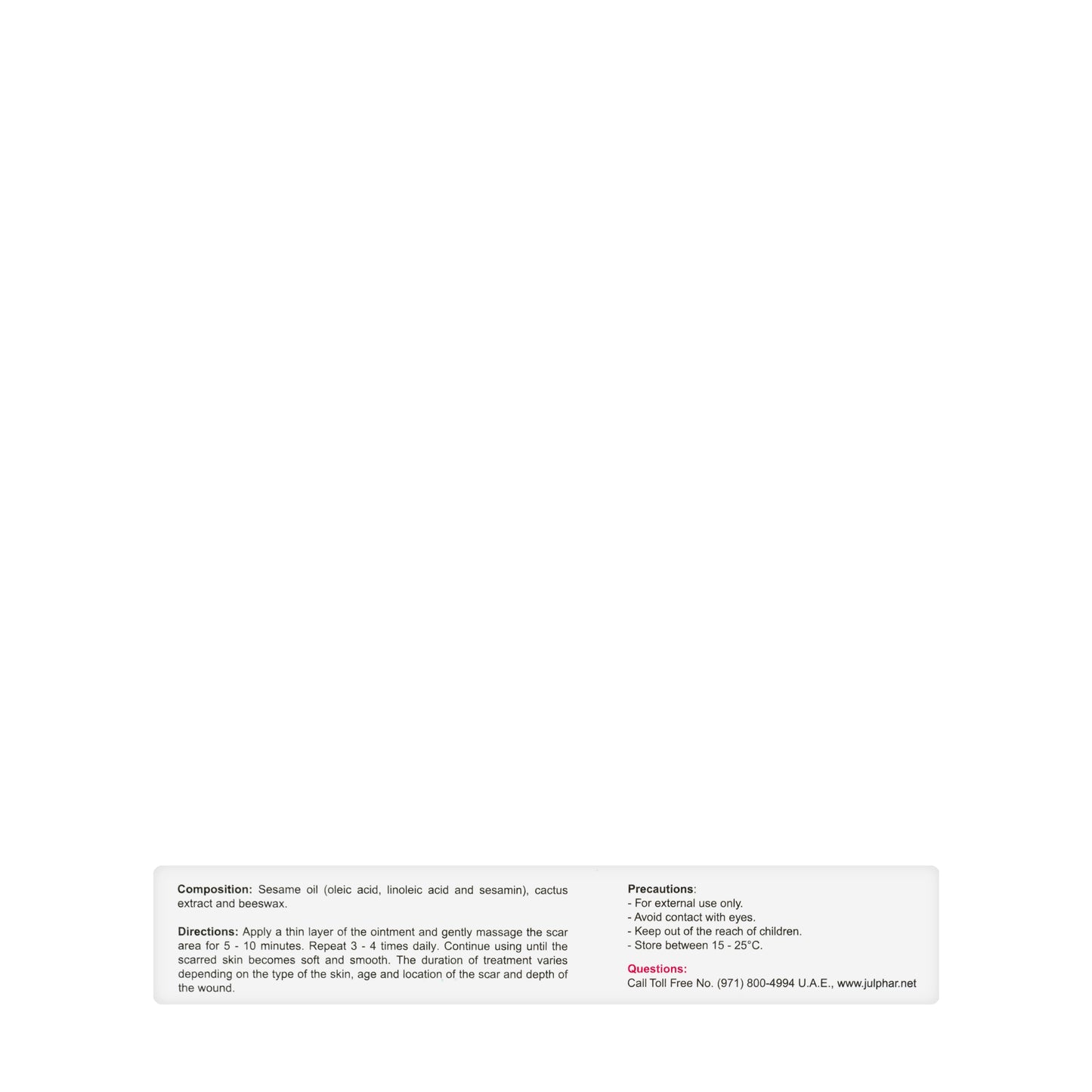 Mebo Scar Ointment 50Gm