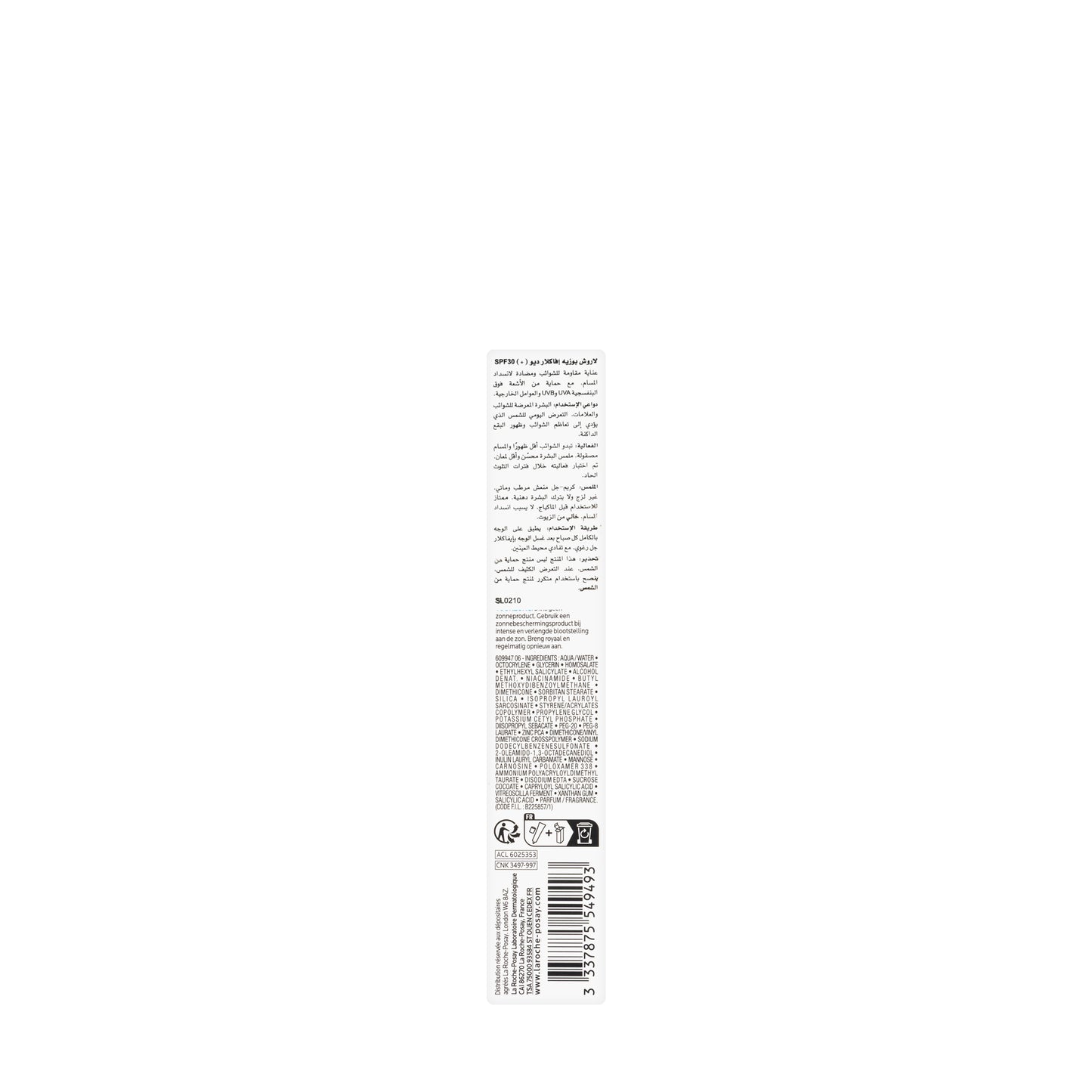 La Roche-Posay  Effaclar Duo Spf30 Cream 40 Ml