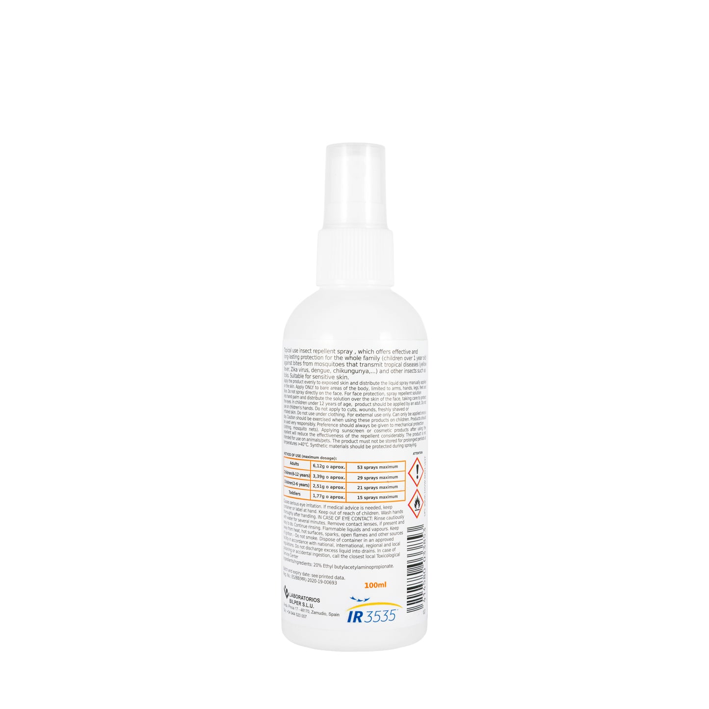Biologica & Tropical Anti Mosquito Spray 100 Ml