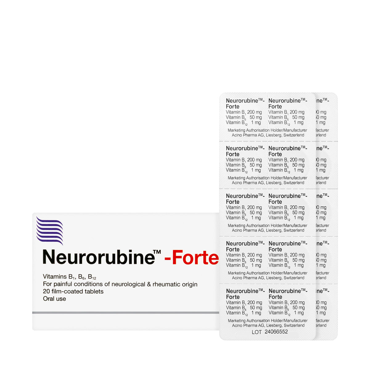 Neurorubine Forte 20 Tablets
