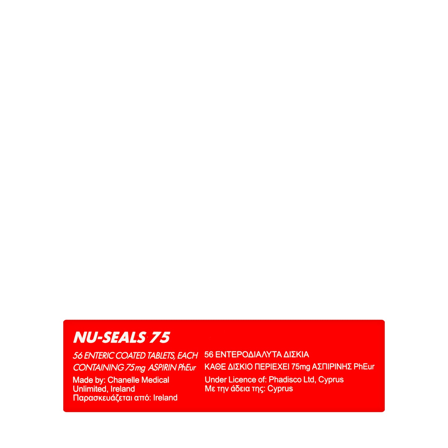 Nuseals 75Mg Ec 56 Tablet
