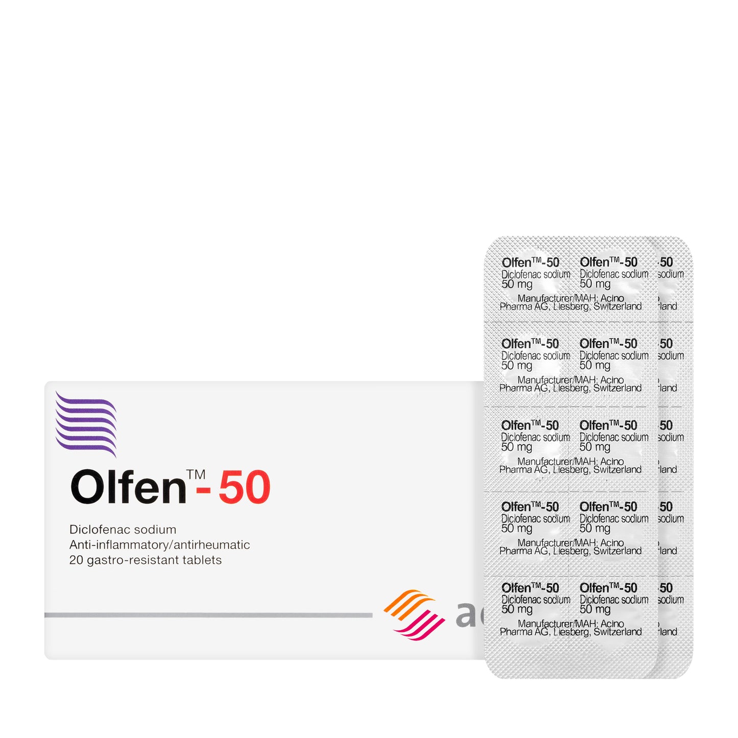 Olfen 50Mg 20 Tablets