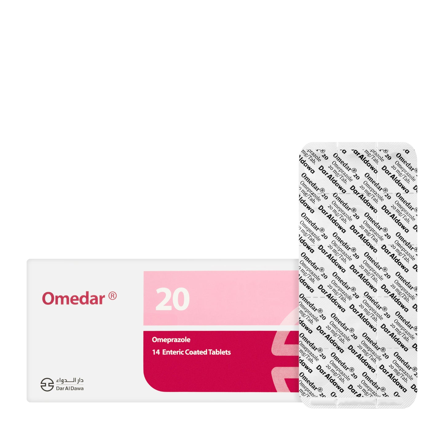 Omedar 20Mg 14 Tablets