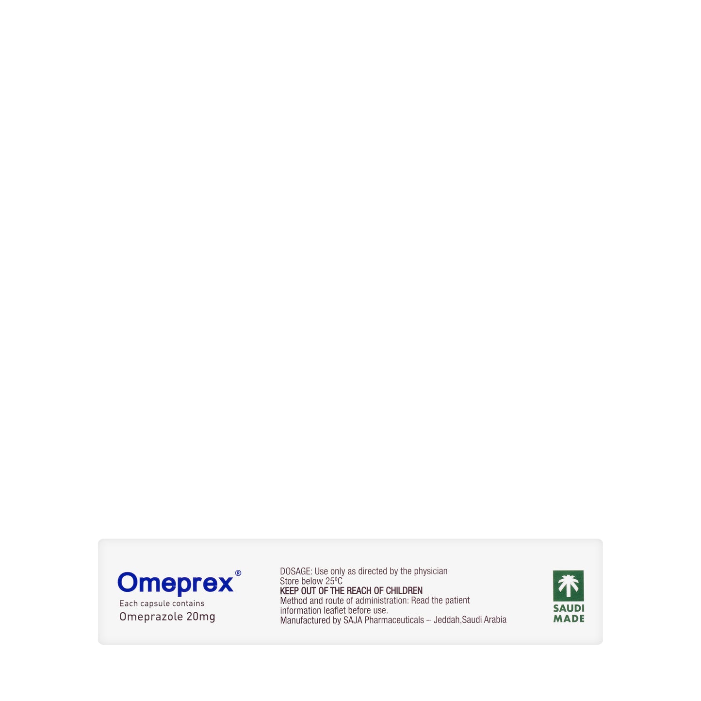 Omeprex 20Mg 28 Capsules