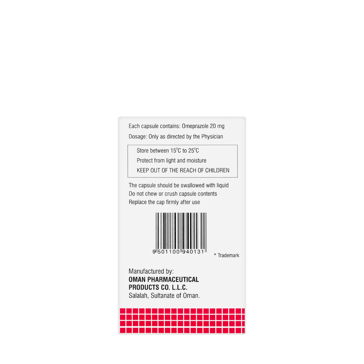 Omezyn 20Mg 15 Capsules