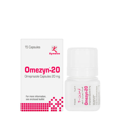 Omezyn 20Mg 15 Capsules