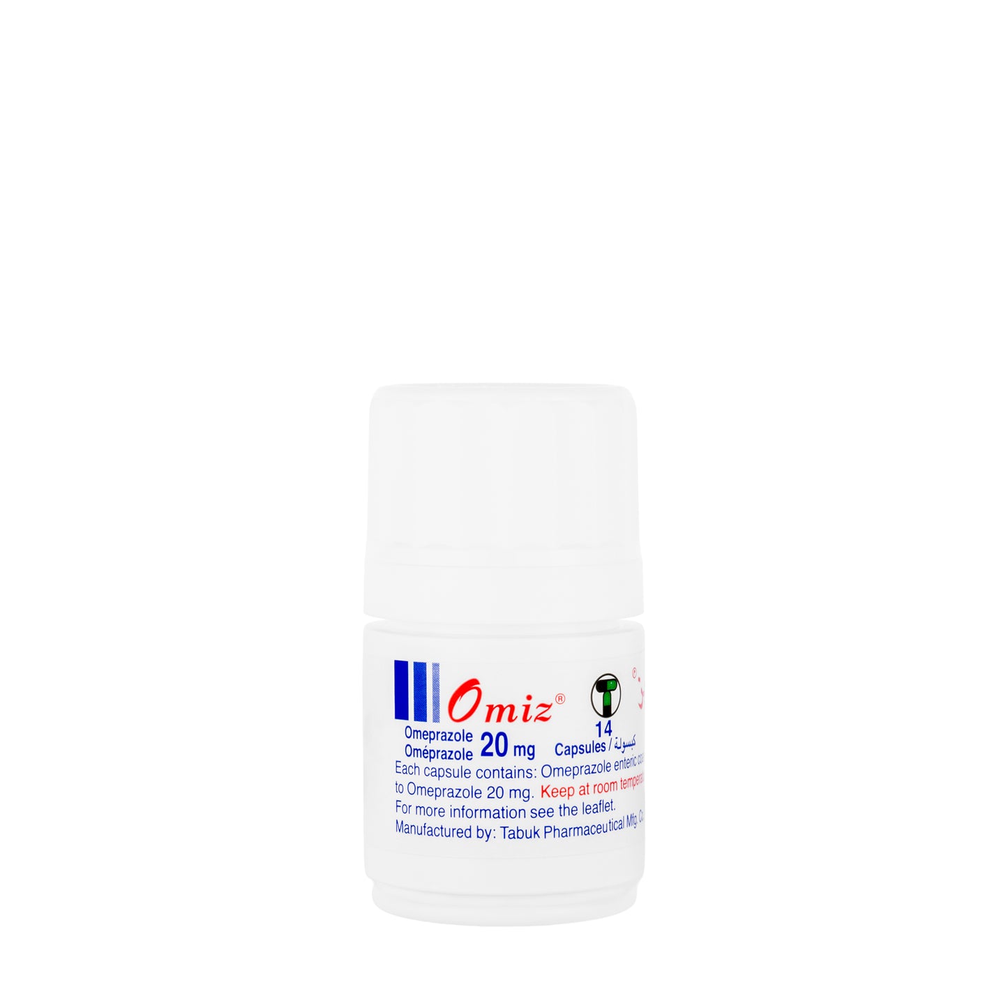 Omiz 20Mg 14 Capsules