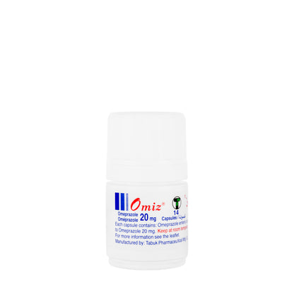 Omiz 20Mg 14 Capsules