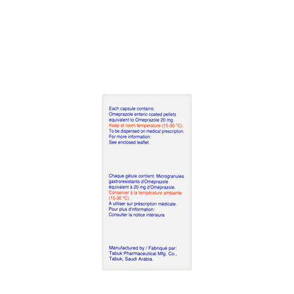 Omiz 20Mg 14 Capsules