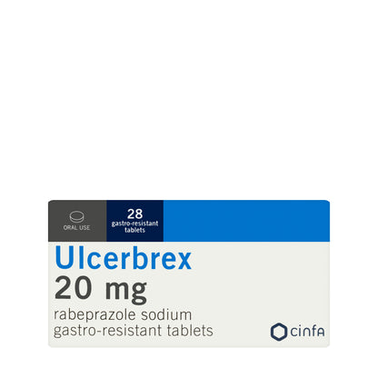 Ulcerbrex 20Mg 28 Tablets