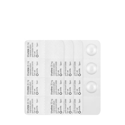 Ulcerbrex 20Mg 28 Tablets