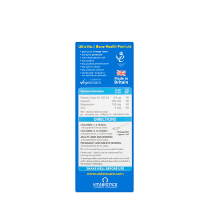 Vitabiotics Osteocare Syrup 200 ml