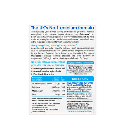 Vitabiotics Osteocare Original 90 Tablets
