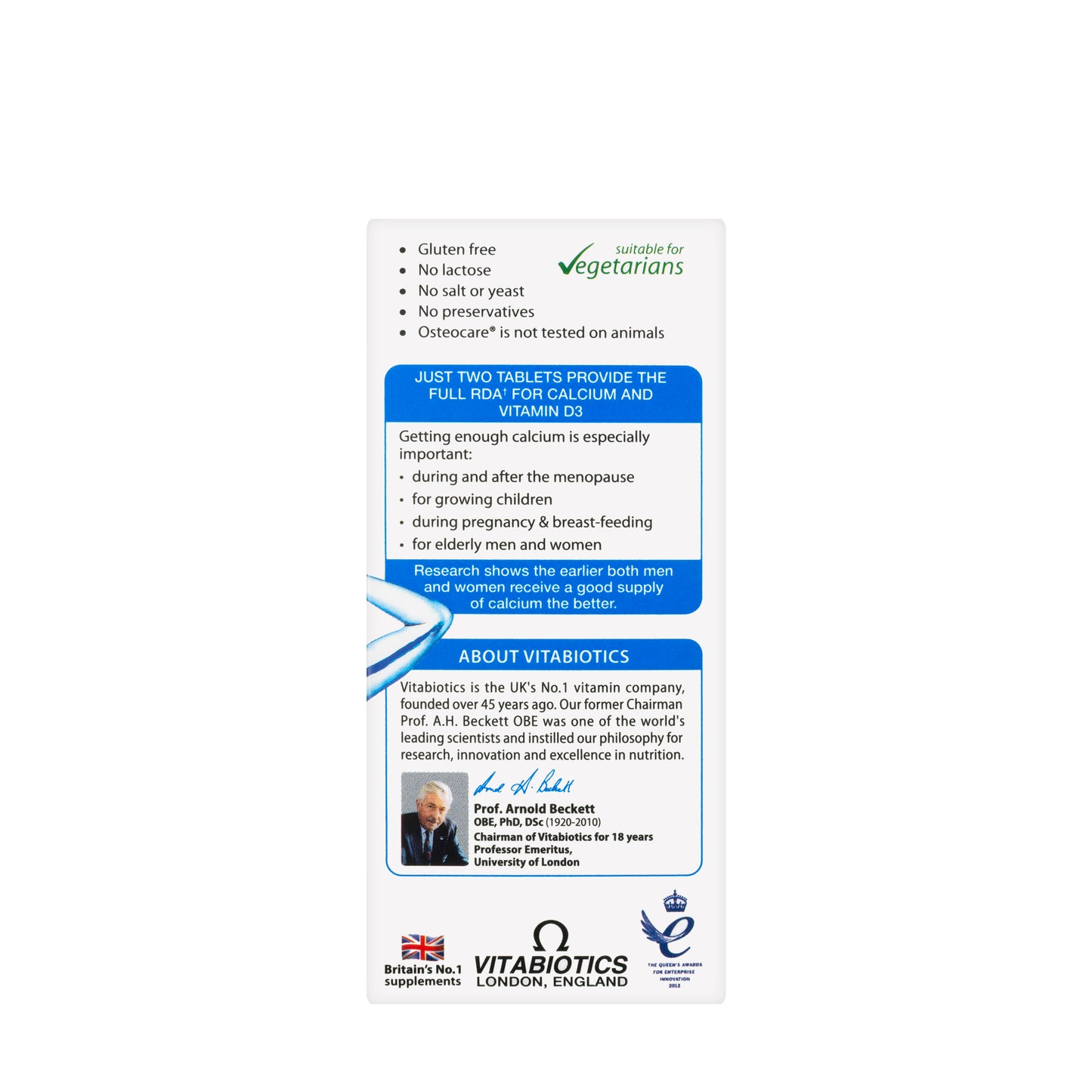 Vitabiotics Osteocare Original 90 Tablets