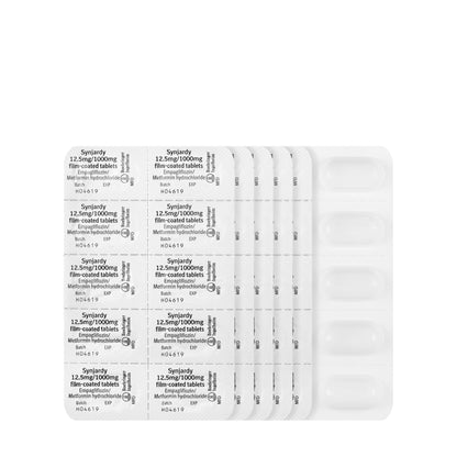 Synjardy 12.5/1000Mg 60 Tablets