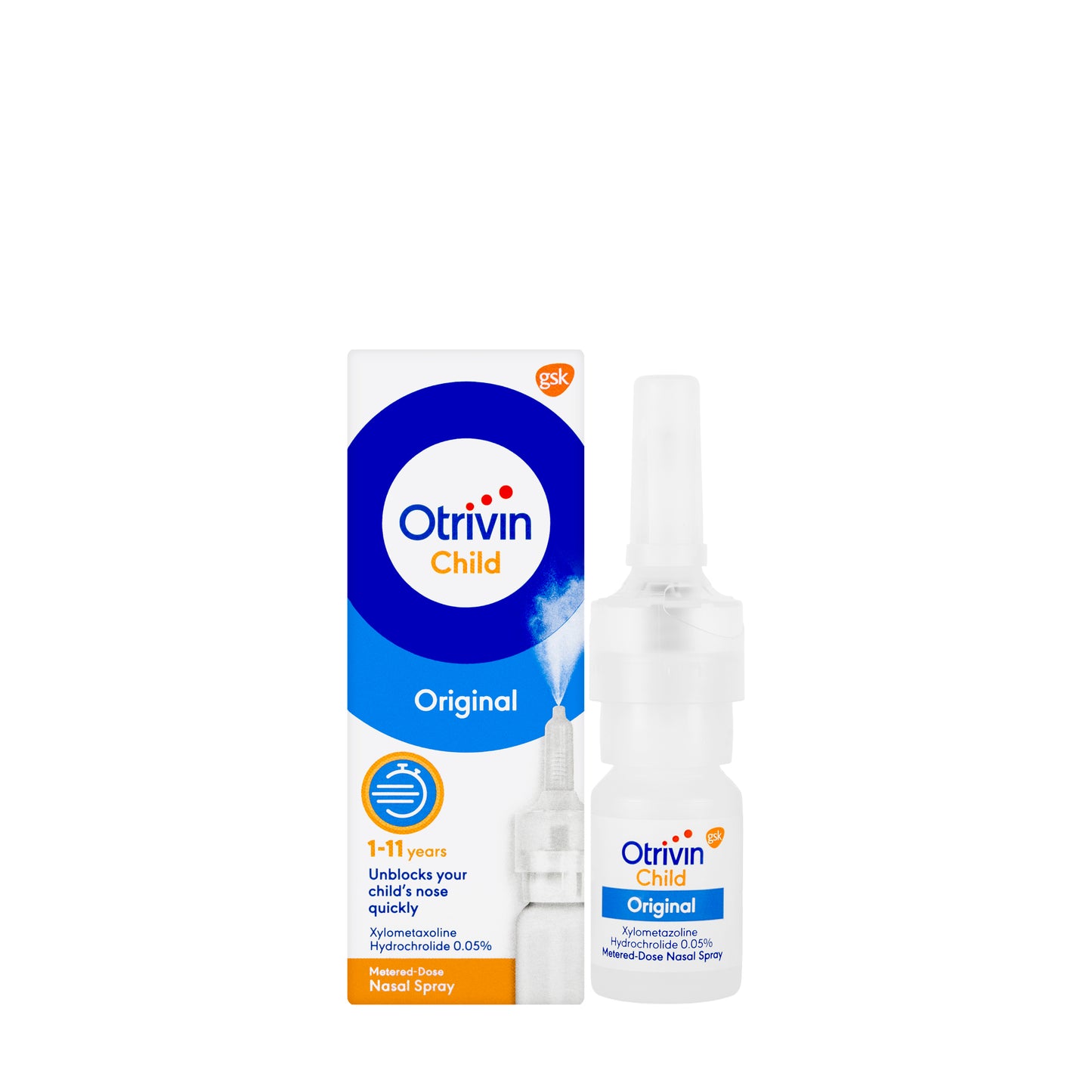 Otrivin Child 0.05% Spray 10Ml