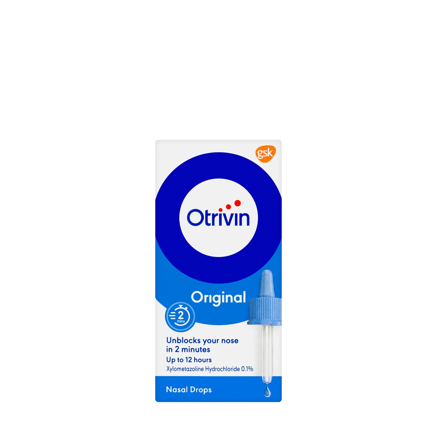 Otrivin Adult 0.1% Drops 10Ml