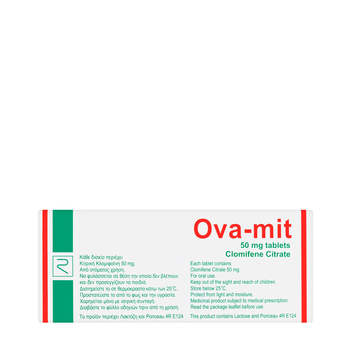 Ova-Mit 50Mg 10 Tablets