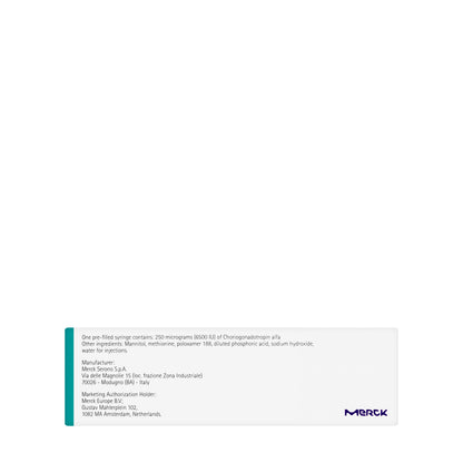 Ovitrelle Injection  250Mcg 1 Syringe